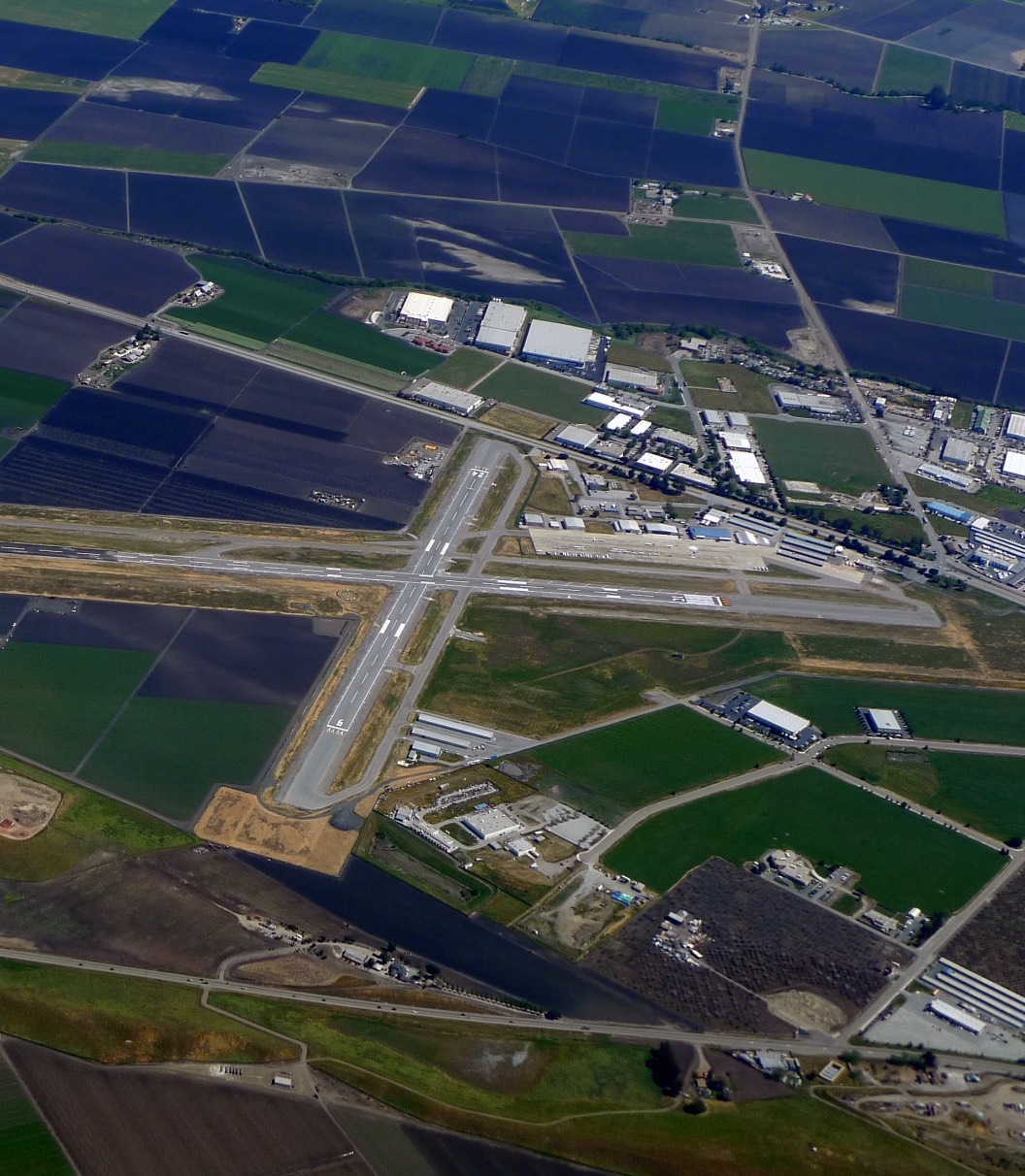 Hollister Airport Aerial Photo