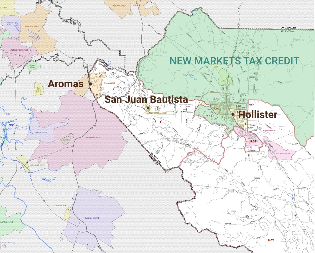 New Markets Tax Credit Map