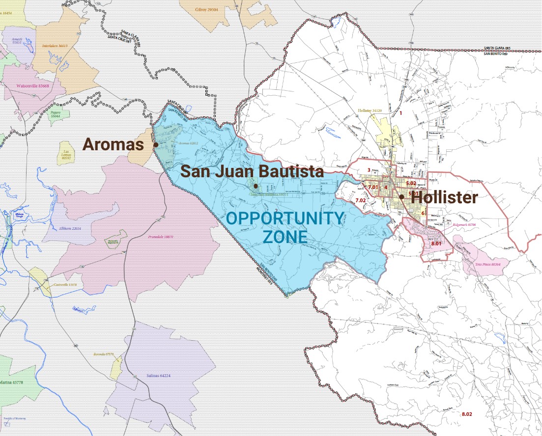 Opportunity Zones Map