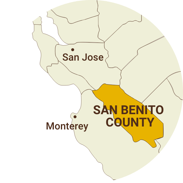 San Benito County Map California2x Economic Development Corporation